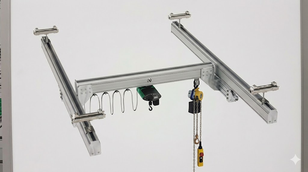 Aluminium Light Crane System Suppliers in India by WSP Cranes & Services