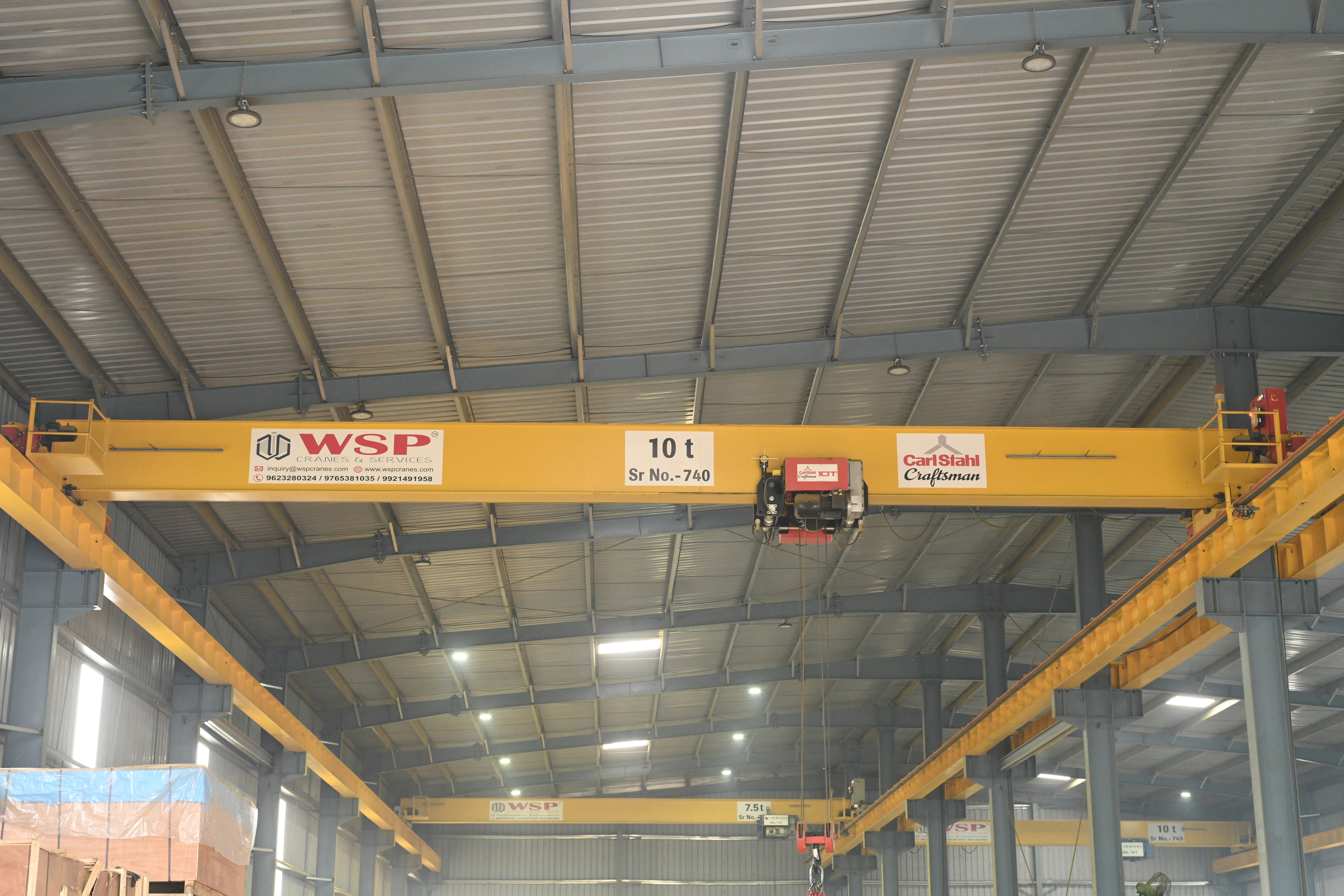 Single Girder Eot Cranes
