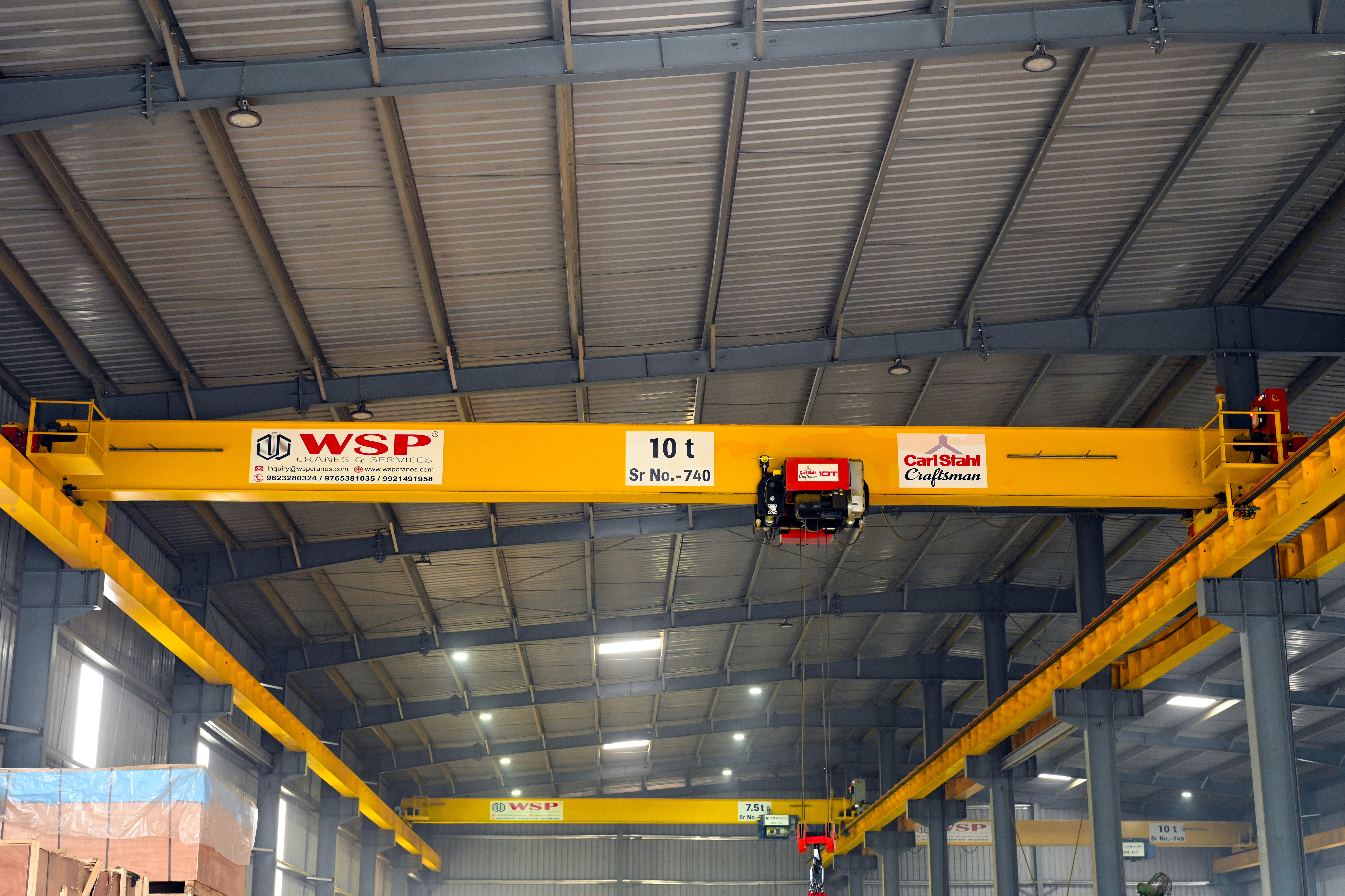 Single Girder Eot Cranes