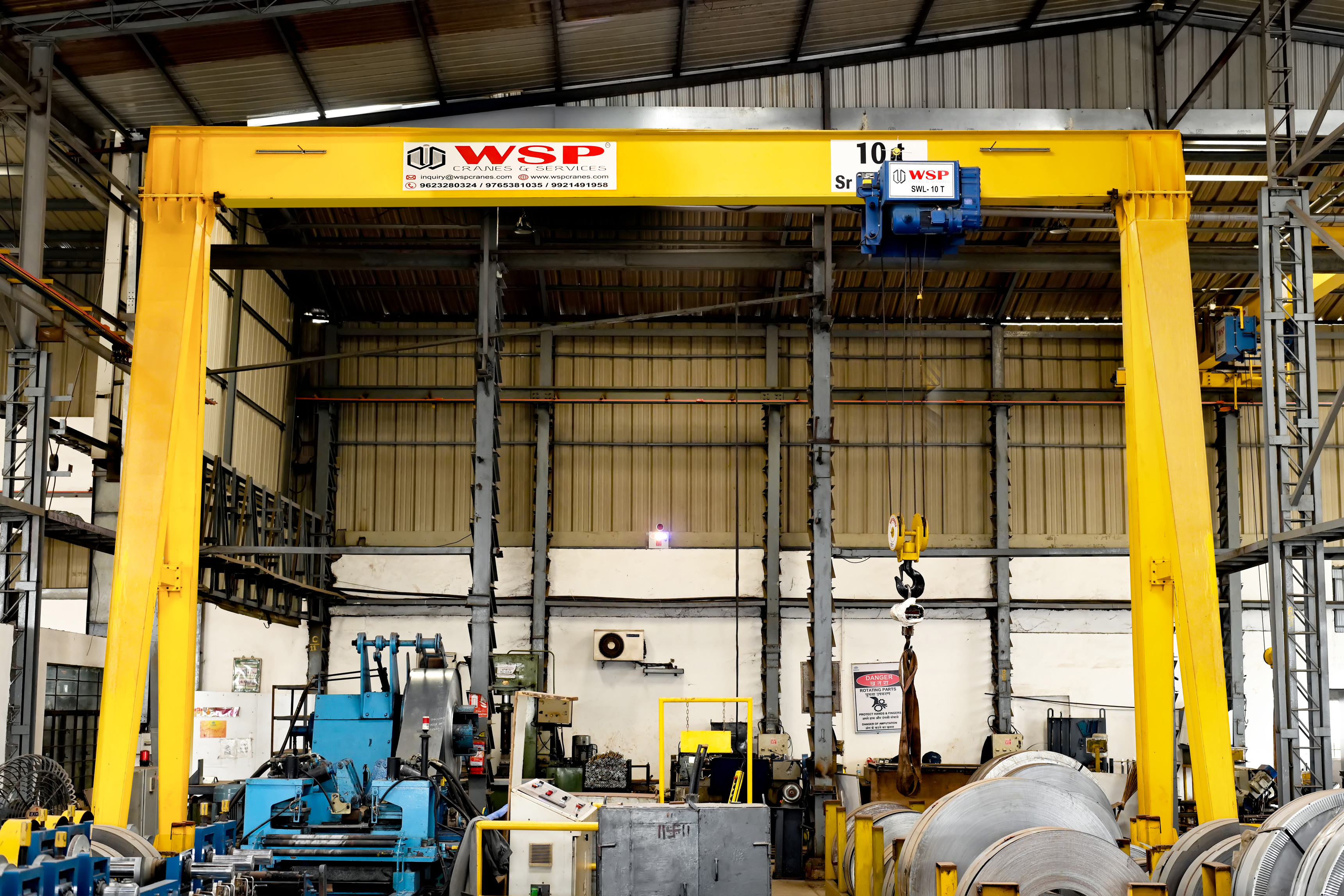 Single Girder Goliath Cranes