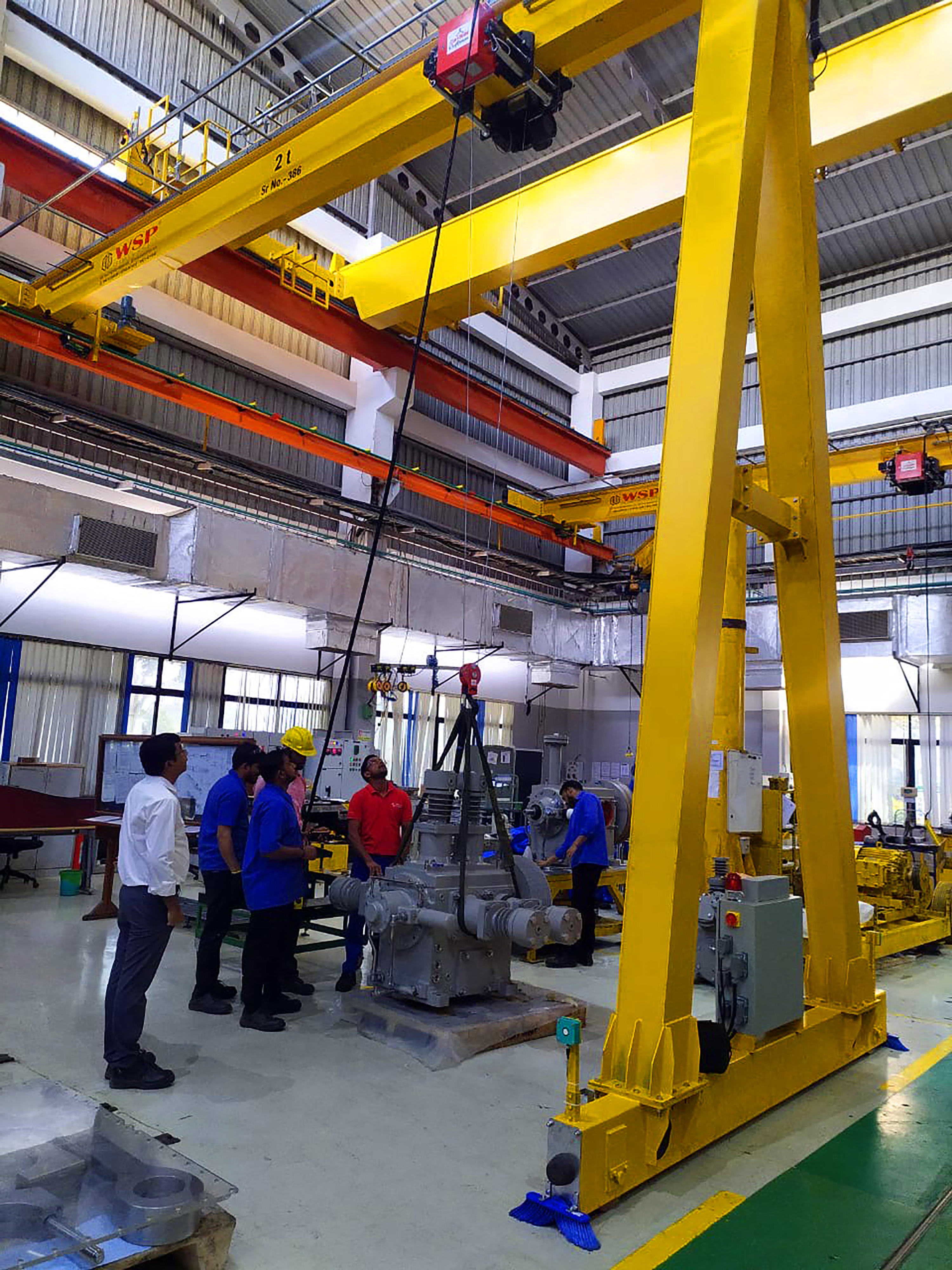 Single Girder Semi Goliath Cranes