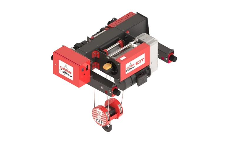 Heavy duty crab trolley for EOT crane applications