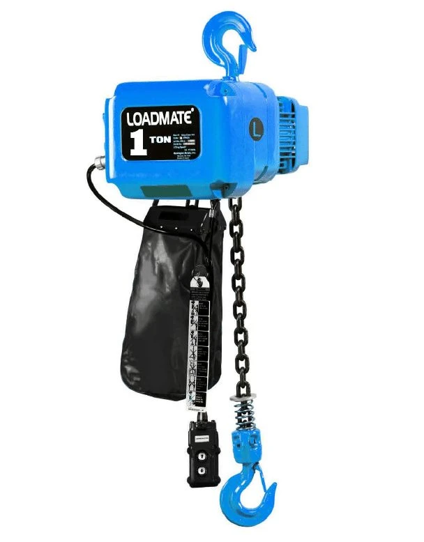 Electric chain hoist for efficient overhead material movement